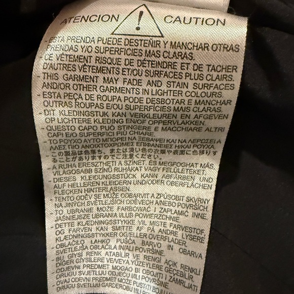 Zara Worn Effect Faux Leather Cropped Biker Moto Jacket Gray S - Picture 15 of 15